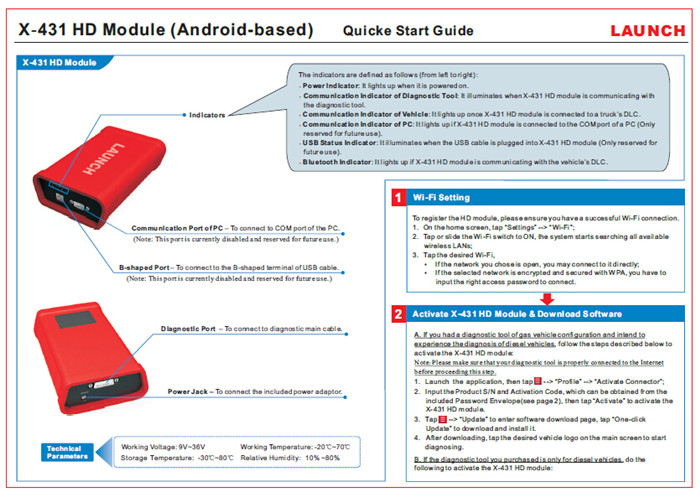 launch x431 heavy duty quick start guide_副本